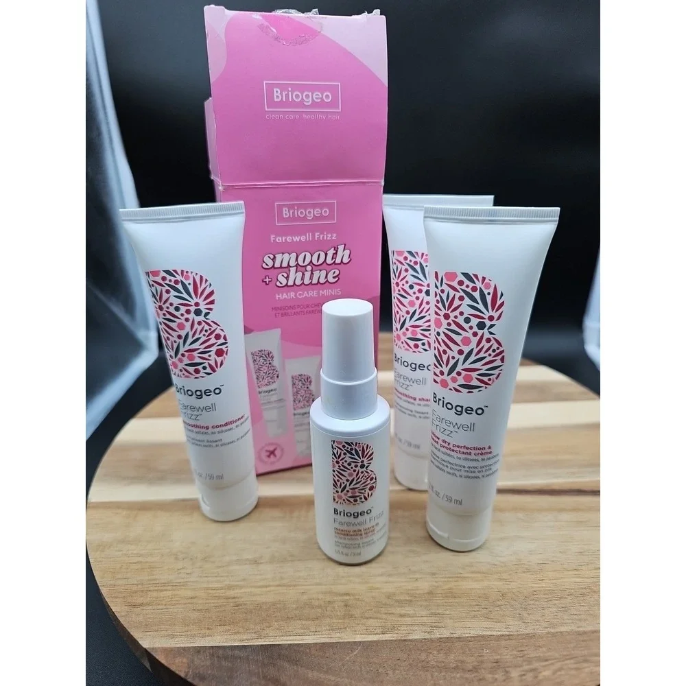 Briogeo‎ Farewell Frizz Smooth + Shine Hair Care Minis New In Box!